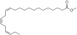 (13Z,16Z,19Z)-13,16,19-二十二碳三烯酸甲酯分子结构 (CAS 108698-01-7)