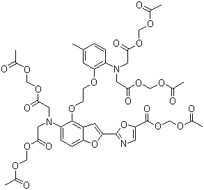 structure of CAS# 108964-32-5, 荧光钙探针 Fura 2-AM