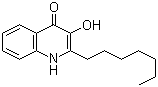 structure of CAS# 108985-27-9, 2-庚基-3-羟基-4(1H)-喹啉酮