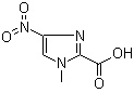 structure of CAS# 109012-24-0, 1-Methyl-4-nitro-1H-imidazole-2-carboxylic acid
