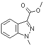 structure of CAS# 109216-60-6, 1-甲基-1H-吲唑-3-羧酸甲酯