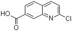 structure of CAS# 1092287-40-5, 2-氯喹啉-7-羧酸