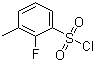 structure of CAS# 1092349-98-8, 2-氟-3-甲基苯磺酰氯