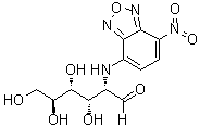 CAS # 1092935-76-6, 2-Deoxy-2-[(7-nitro-2,1,3-benzoxadiazol-4-yl)amino]-L-glucose, 2-NBDLG