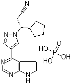 structure of CAS# 1092939-17-7, INCB 018424