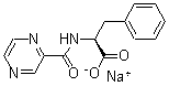 CAS 登录号：1093959-75-1, N-(2-吡嗪基羰基)-L-苯丙氨酸钠盐