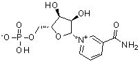 structure of CAS# 1094-61-7, 烟酰胺核苷酸