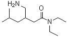 CAS 登录号：1094517-69-7, 3-(氨基甲基)-N,N-二乙基-5-甲基己酰胺