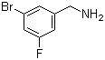 structure of CAS# 1094555-68-6, 3-氟-5-溴苄胺