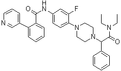 structure of CAS# 1094873-14-9, JNJ 31020028