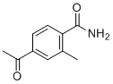 structure of CAS# 1095275-06-1, 4-乙酰基-2-甲基苯甲酰胺