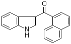 structure of CAS# 109555-87-5, 3-(1-萘甲酰基)吲哚