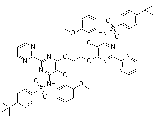 structure of CAS# 1097263-60-9, 波生坦杂质 C