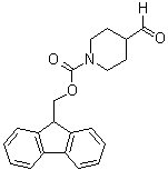 CAS 登录号：1097779-02-6, 4-甲酰基-1-哌啶羧酸芴甲基酯