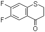 CAS 登录号：1097802-78-2, 6,7-二氟-2,3-二氢-4H-1-苯并噻喃-4-酮