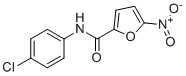 structure of CAS# 109844-92-0, N-(4-氯苯基)-5-硝基呋喃-2-甲酰胺