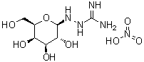 CAS # 109853-86-3, 2-beta-D-Galactopyranosylhydrazinecarboximidamide mononitrate (salt)