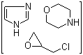 CAS 登录号：109882-76-0, 阳离子聚合物 MOME, 咪唑与吗啉及环氧氯丙烷的聚合物