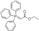 structure of CAS# 1099-45-2, 乙氧甲酰基亚甲基三苯基膦