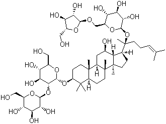 structure of CAS# 11021-14-0, 人参皂甙 Rc