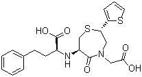 structure of CAS# 110221-53-9, 替莫普利