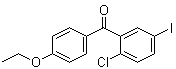 structure of CAS# 1103738-26-6, (2-氯-5-碘苯基)(4-乙氧基苯基)甲酮
