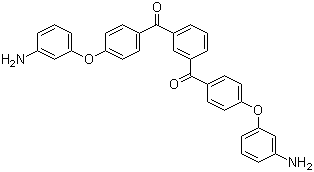 CAS # 110471-15-3, 1,3-Bis[4-(3-aminophenoxy)benzoyl]benzene, BABB