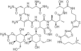 CAS 登录号：11056-06-7, 博莱霉素