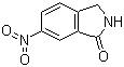 structure of CAS# 110568-64-4, 6-硝基异吲哚啉-1-酮