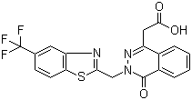 structure of CAS# 110703-94-1, 唑泊司他