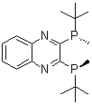 structure of CAS# 1107608-80-9, 2,3-二[(S)-(叔丁基)甲基膦基]喹喔啉