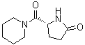 CAS # 110958-19-5, Fasoracetam, (R)-1-[(5-Oxo-2-pyrrolidinyl)carbonyl]piperidine, NS 105, NS 105 (pharmaceutical)