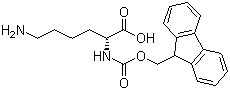 structure of CAS# 110990-08-4, N-芴甲氧羰基-D-赖氨酸