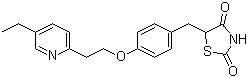 structure of CAS# 111025-46-8, Pioglitazone