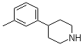 structure of CAS# 111153-83-4, 4-(3-甲基苯基)哌啶