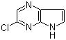 structure of CAS# 1111638-10-8, 3-Chloro-5H-pyrrolo[2,3-b]pyrazine
