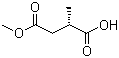 structure of CAS# 111266-27-4, (2S)-甲基丁二酸 4-甲酯