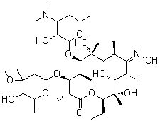 CAS 登录号：111321-02-9, (E)-红霉素肟