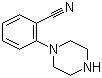 structure of CAS# 111373-03-6, 1-(2-氰基苯基)哌嗪