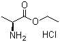 structure of CAS# 1115-59-9, L-丙氨酸乙酯盐酸盐