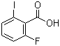 structure of CAS# 111771-08-5, 2-Fluoro-6-iodobenzoic acid
