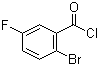 structure of CAS# 111771-13-2, 2-溴-5-氟苯甲酰氯
