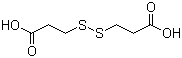 3,3'-Dithiodipropionic acid molecular structure (CAS 1119-62-6)
