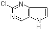 structure of CAS# 1119280-66-8, 2-氯-5H-吡咯并[3,2-d]嘧啶