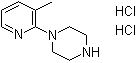 structure of CAS# 111960-11-3, 1-(3-Methyl-2-pyridinyl)piperazine dihydrochloride