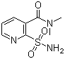 2-Aminosulfonyl-N,N-dimethylnicotinamide molecular structure (CAS 112006-75-4)