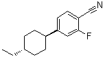 CAS 登录号：112026-71-8, 2-氟-4-(反式-4'-乙基环己基)苯甲腈