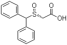 CAS 登录号：112111-45-2, 2-[(R)-(二苯基甲基)亚砜]乙酸