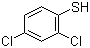 structure of CAS# 1122-41-4, 2,4-二氯苯硫酚