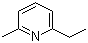 2-乙基-6-甲基吡啶分子结构 (CAS 1122-69-6)
